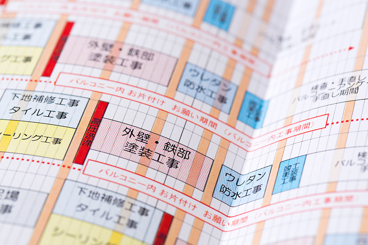 施工日程打ち合わせ