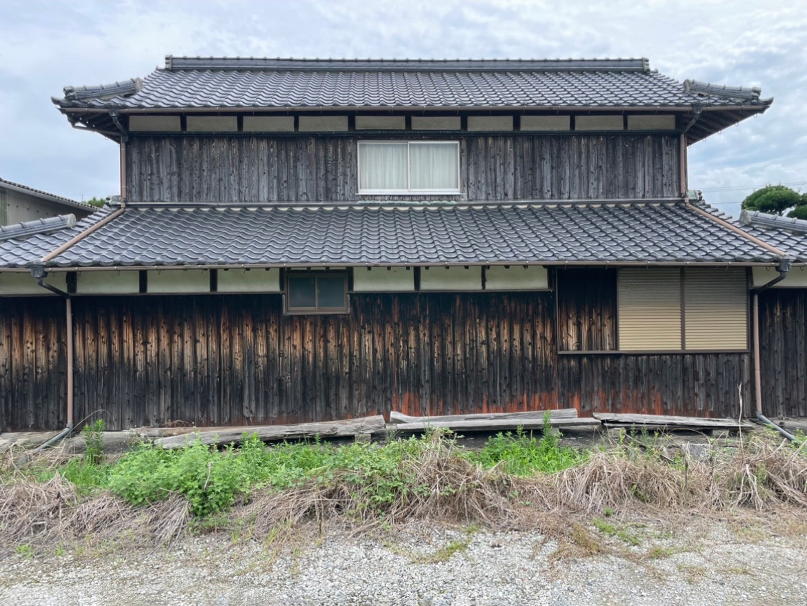 柳井市の屋根塗装・外壁塗装　施工前