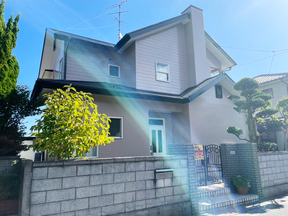 岩国市の屋根塗装・外壁塗装　施工後